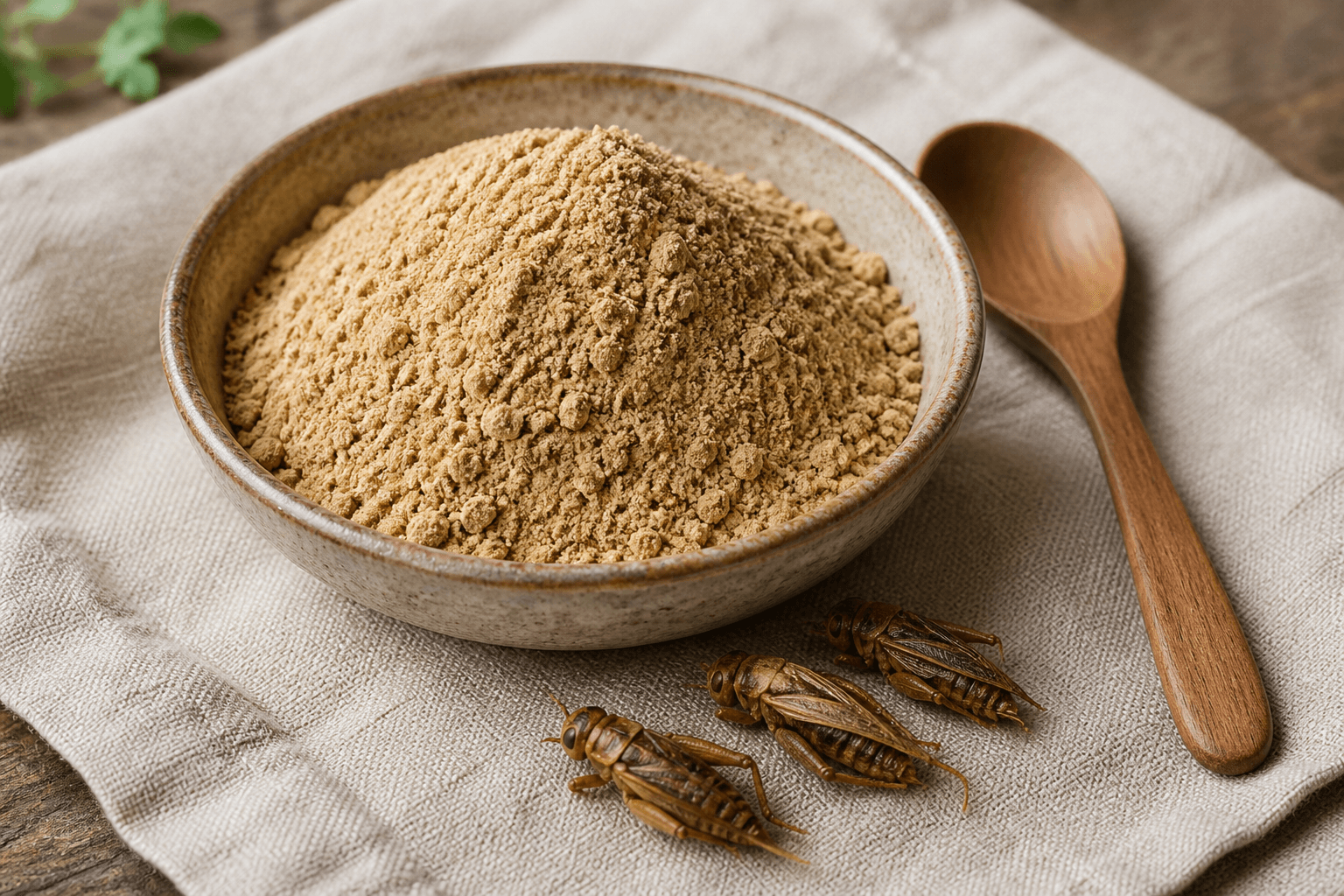 Por qué proteína de grillo (y por qué no es tan raro)